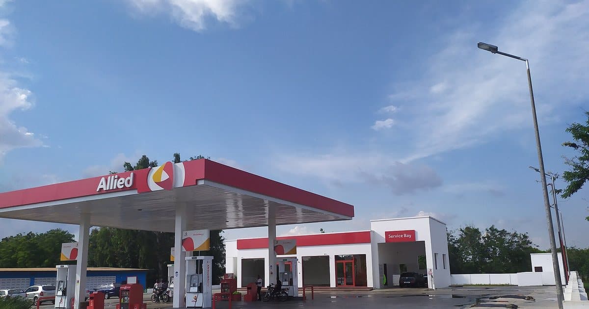 Filling station of a Ghanaian fuel marketer